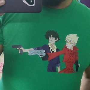Trigun/cowboy Bebop t-shirt sz Medium